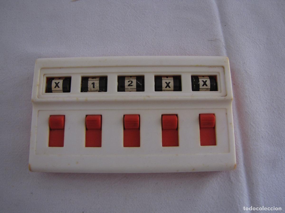 Juegos antiguos: 85.- Quiniela de bolsillo Geyper - Foto 2