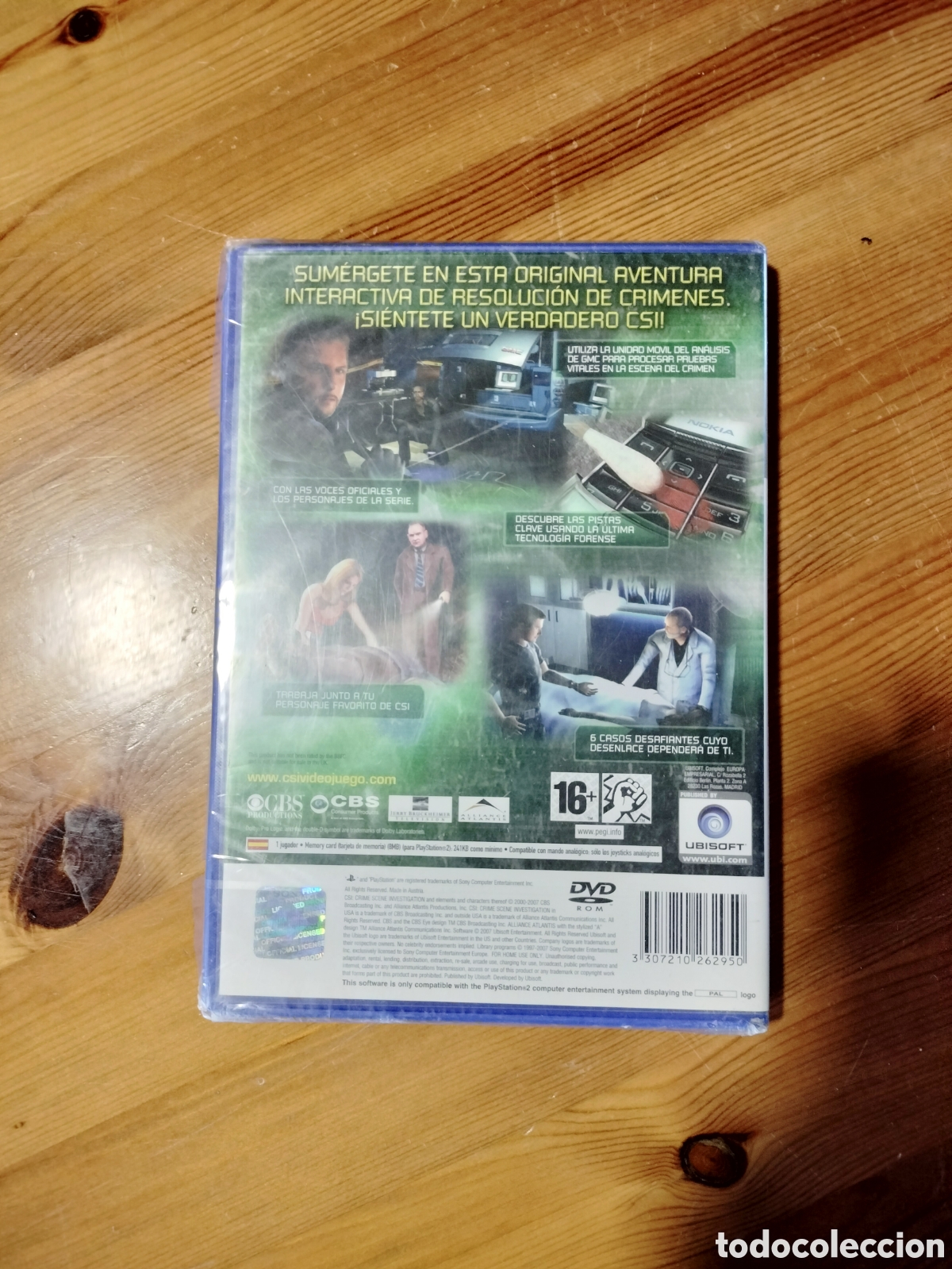Juegos antiguos: juego csi para ps2 precintado - Foto 2