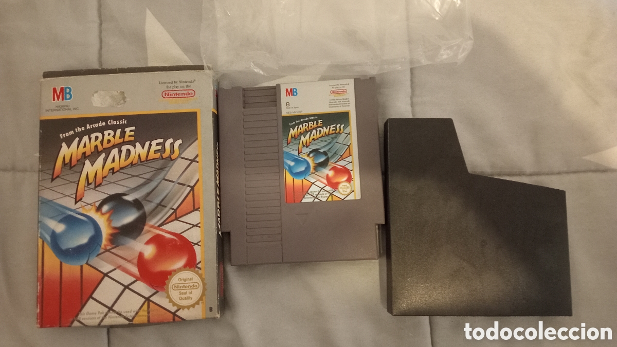 Juegos antiguos: Marble Madness. Nintendo - Foto 1
