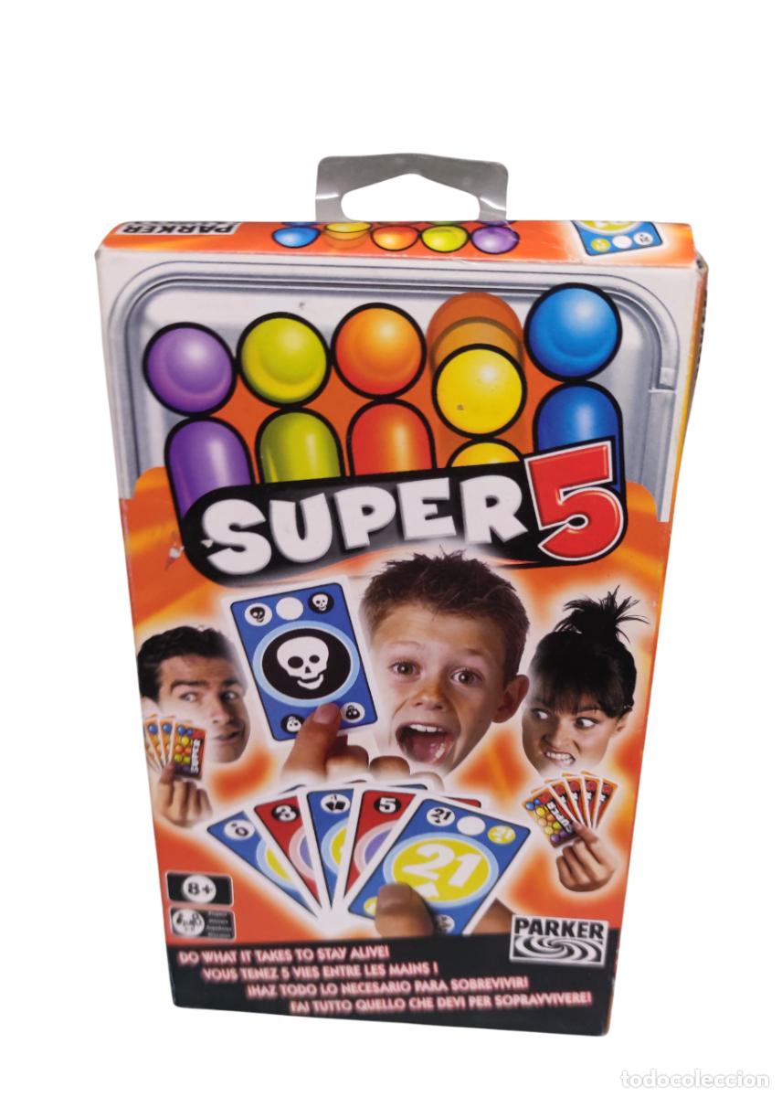 Juegos antiguos: S&uacute;per 5 de Parker hasbro 2003 - Foto 1