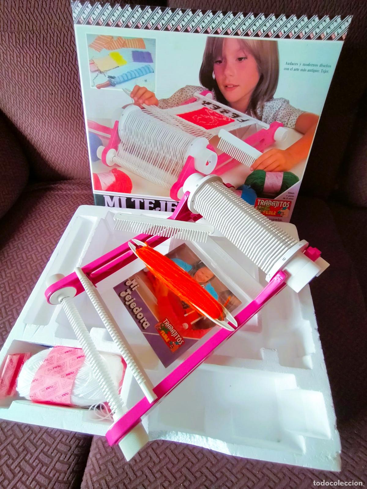 Juegos antiguos: Juego MI TEJEDORA de TRABAJITOS FEBER - Foto 3