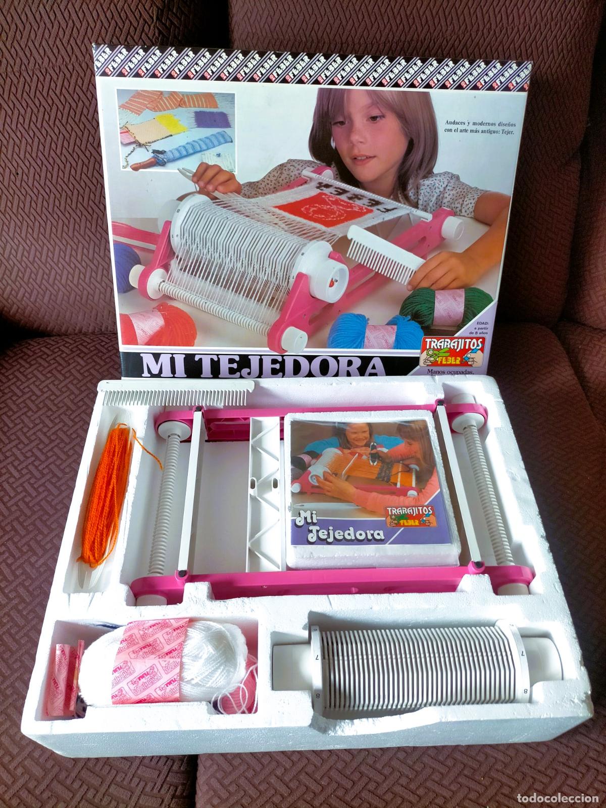 Juegos antiguos: Juego MI TEJEDORA de TRABAJITOS FEBER - Foto 2
