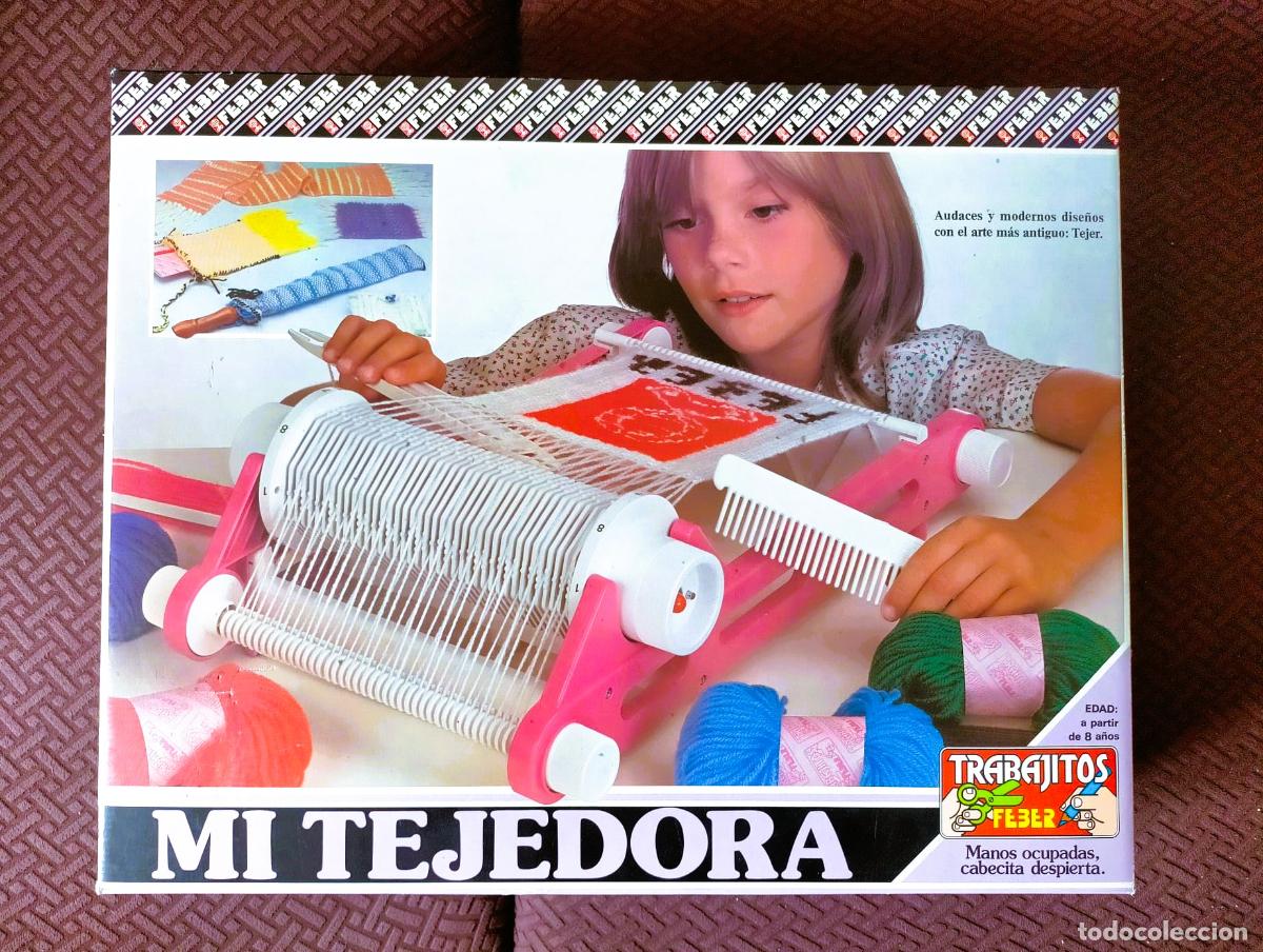 Juegos antiguos: Juego MI TEJEDORA de TRABAJITOS FEBER - Foto 1