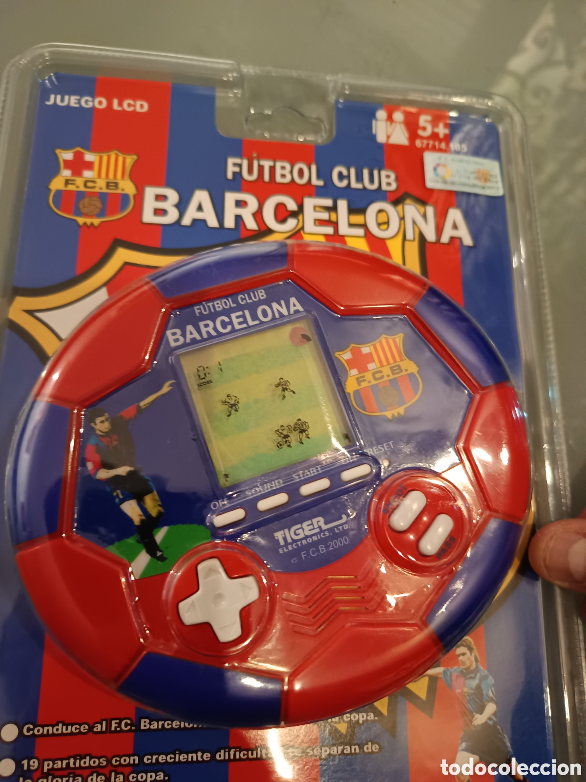 Juegos antiguos: Fc Barcelona maquinita - Foto 2