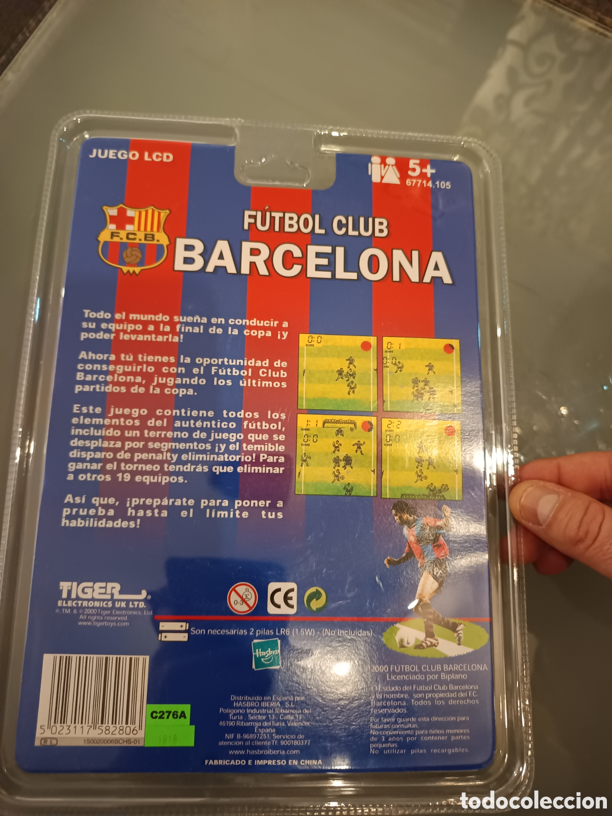 Juegos antiguos: Fc Barcelona maquinita - Foto 3