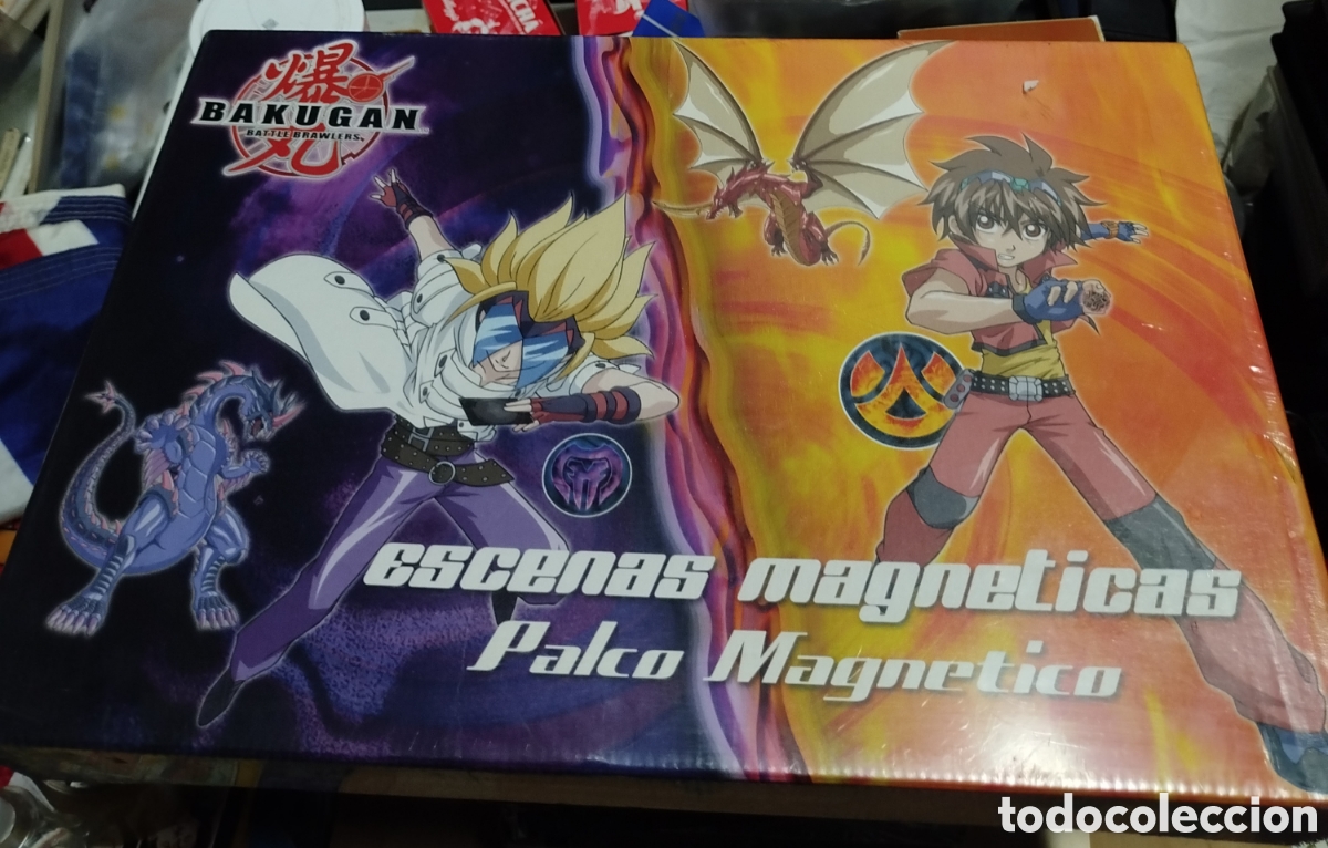 Juegos antiguos: Bakugan. Escenas magneticas. SIN ABRIR - Foto 1