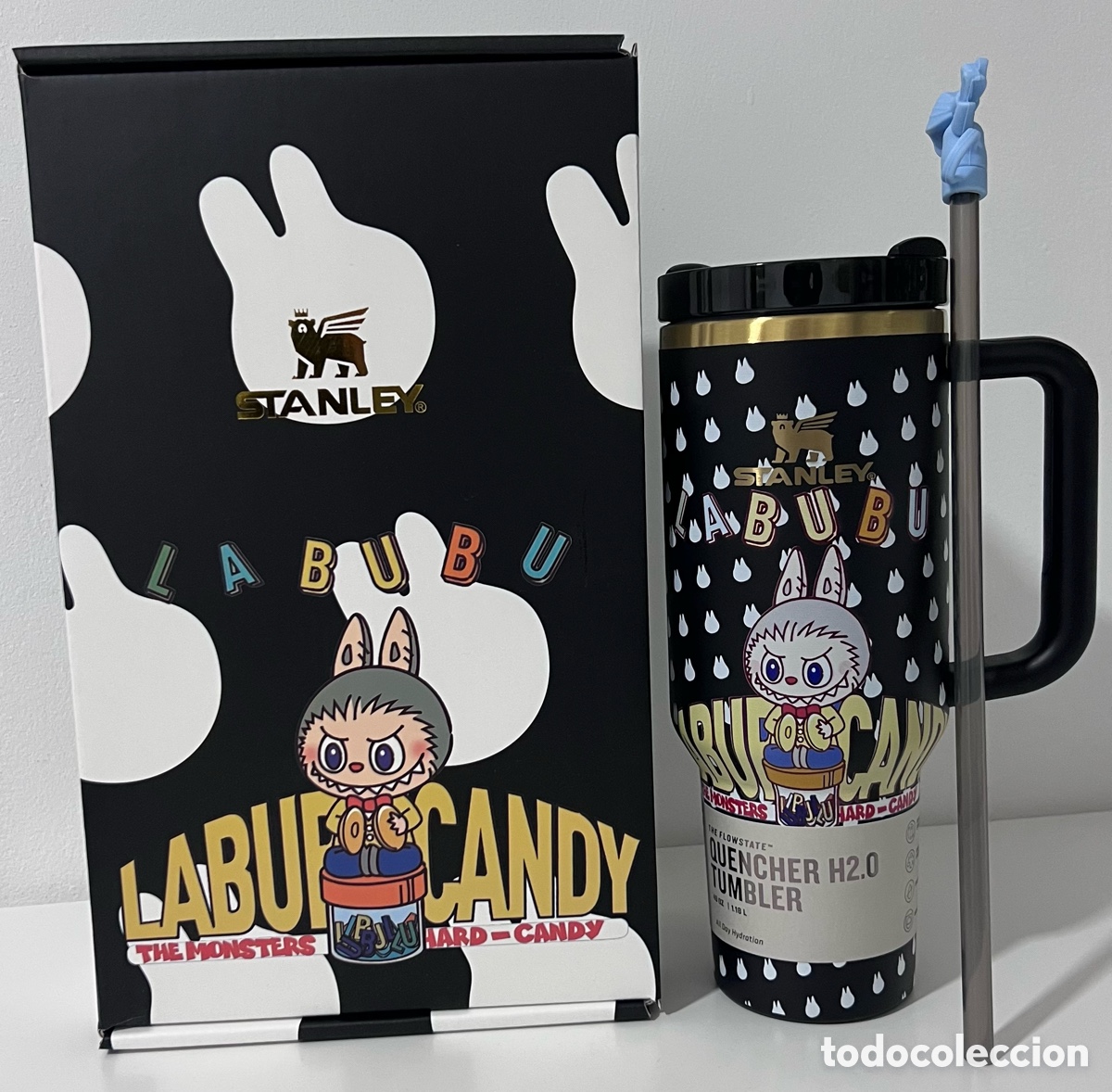 Juegos antiguos: Vaso Labubu Stanley personalizado de 40 oz - Foto 1