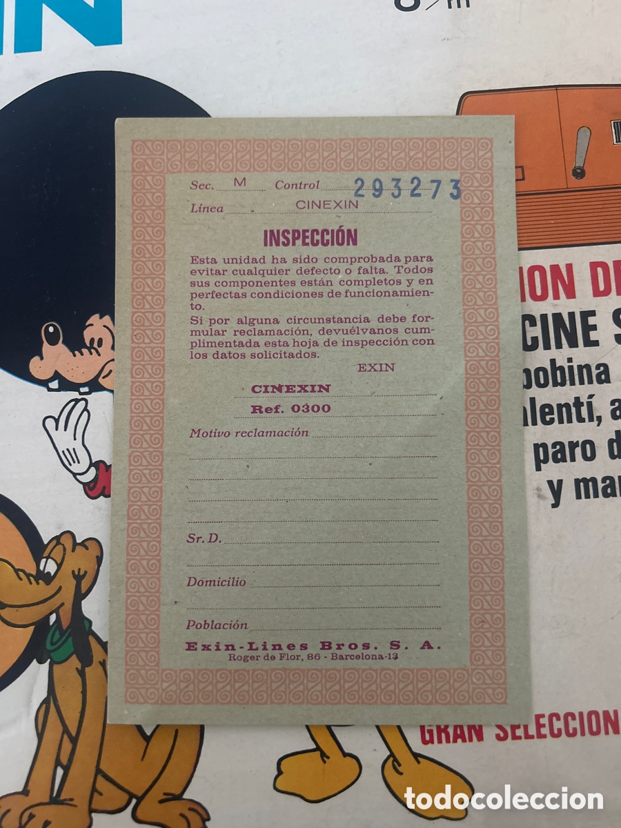 Juegos antiguos: Proyector cine Walt Disney - Foto 4