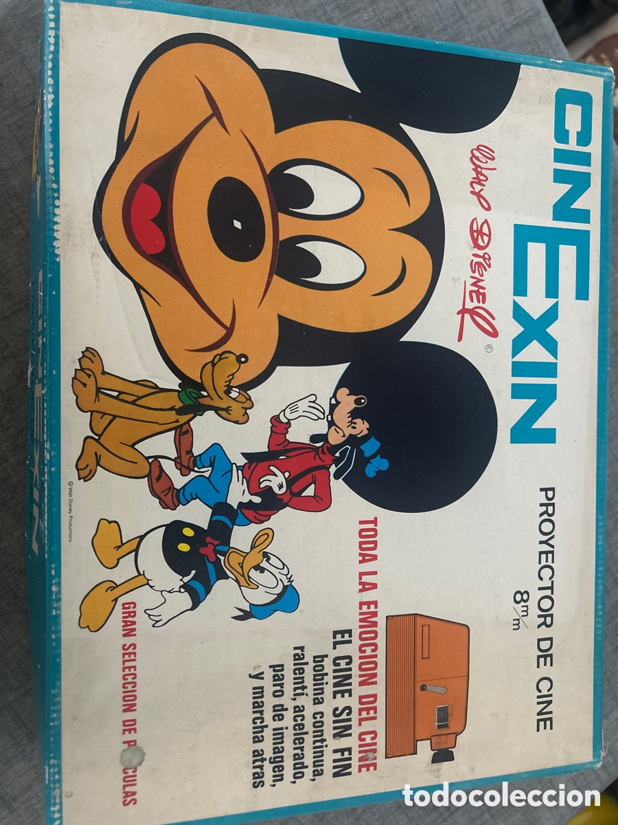 Juegos antiguos: Proyector cine Walt Disney - Foto 1