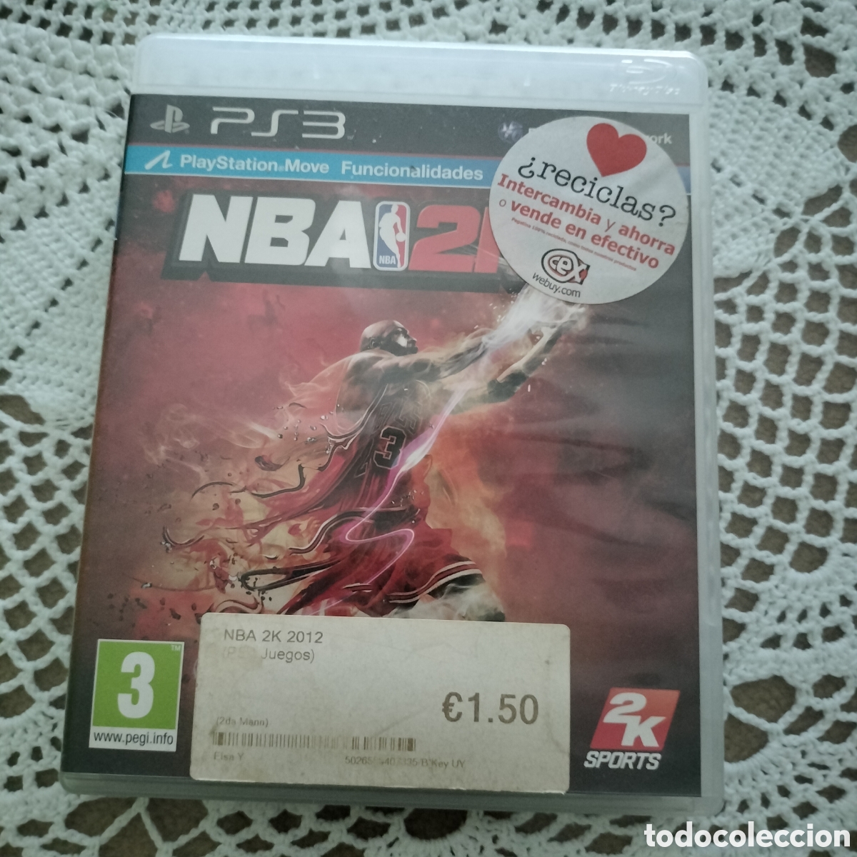 Juegos antiguos: nba 2k 12 juego para ps3 - Foto 1