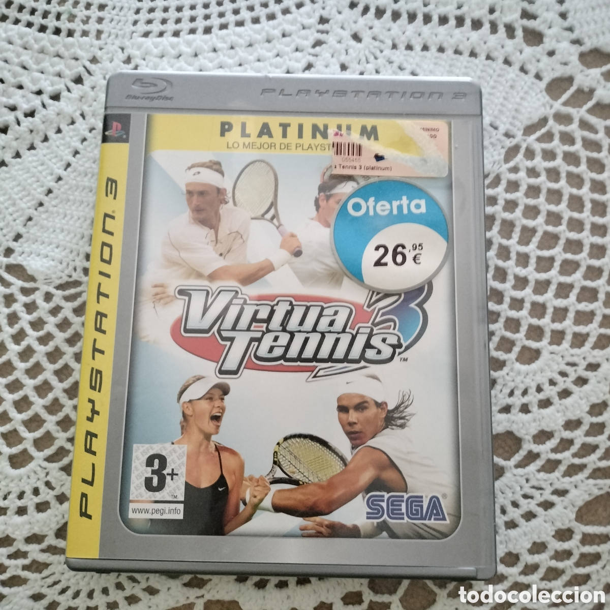 Juegos antiguos: virtual tenis 3 para ps3 platin - Foto 1