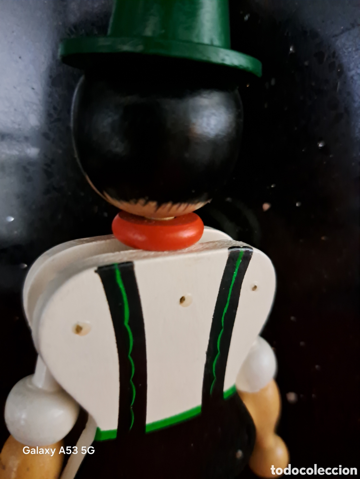Juegos antiguos: MARIONETA DE MADERA OBJETO VINTAGE ORIGINAL AUSTRIA - Foto 6