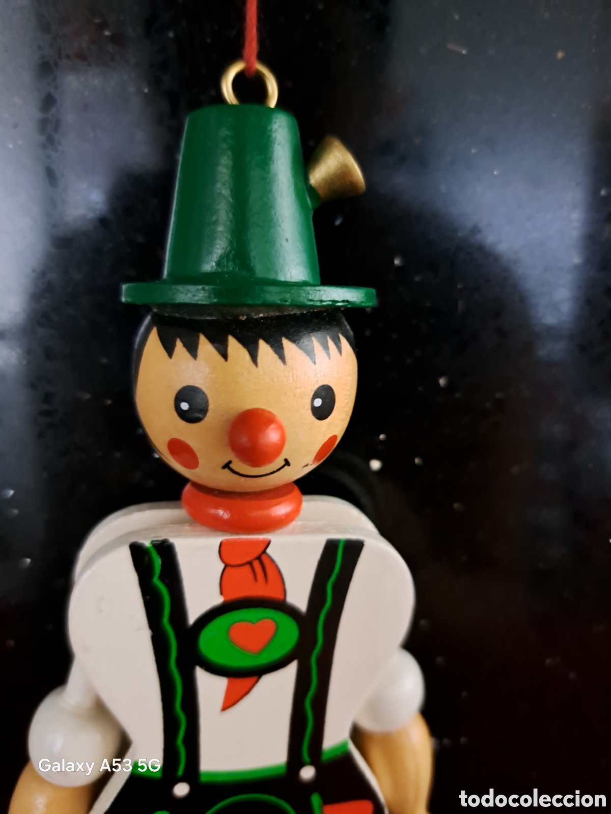 Juegos antiguos: MARIONETA DE MADERA OBJETO VINTAGE ORIGINAL AUSTRIA - Foto 8