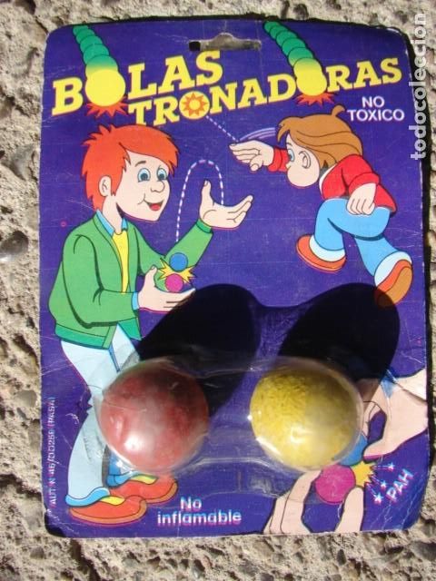 Juegos antiguos: JUEGO DE BOLAS TRONADORAS - GARUDA - Foto 1
