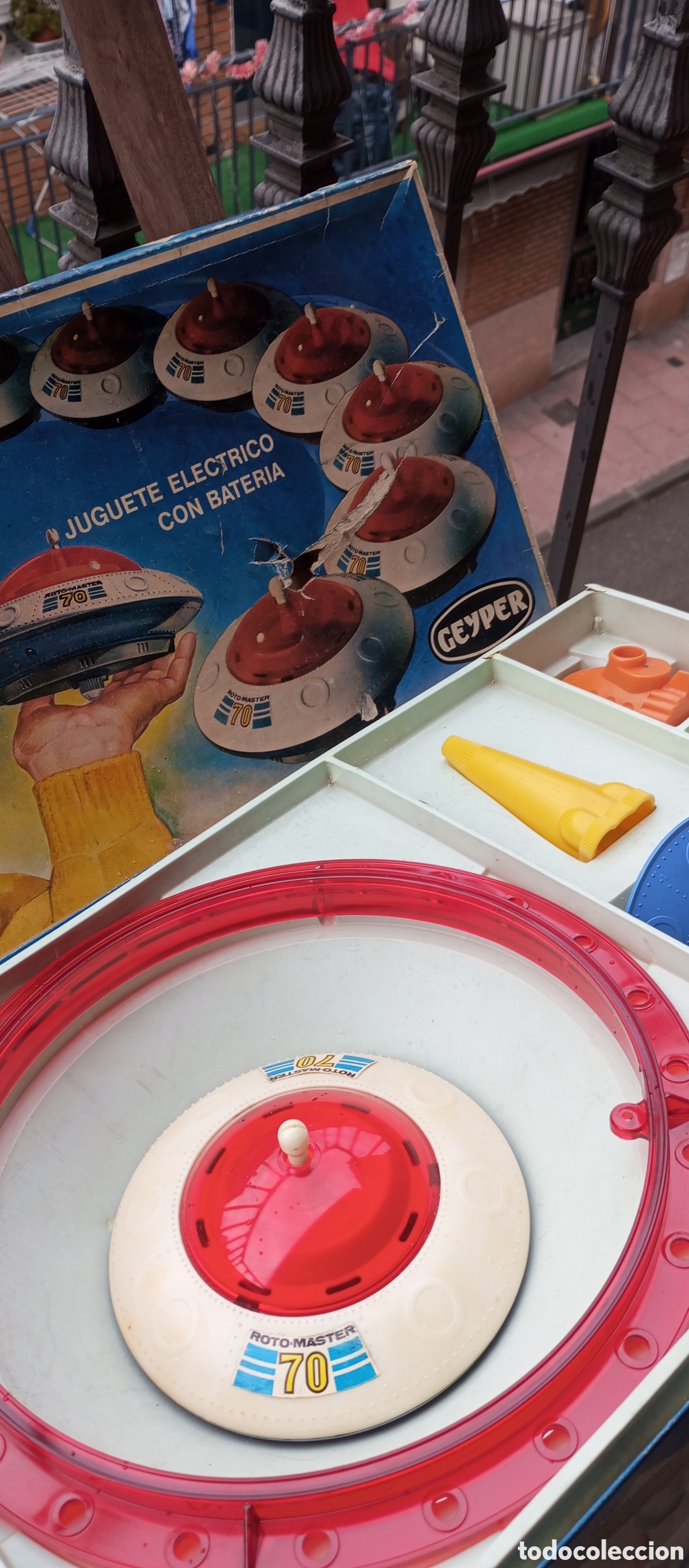 Juegos antiguos: GEYPER PLATILLO VOLADOR - ROTO-MASTER 70 . - Foto 2