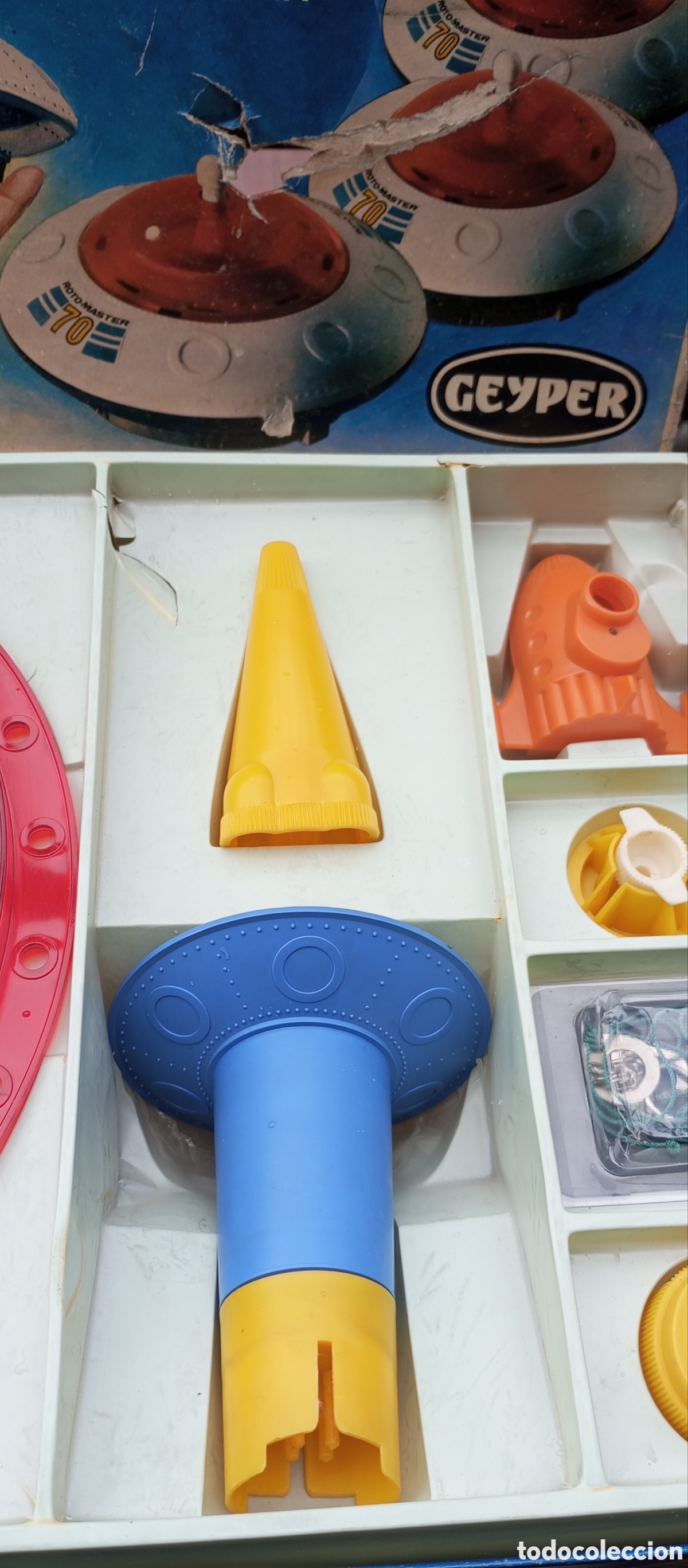 Juegos antiguos: GEYPER PLATILLO VOLADOR - ROTO-MASTER 70 . - Foto 3