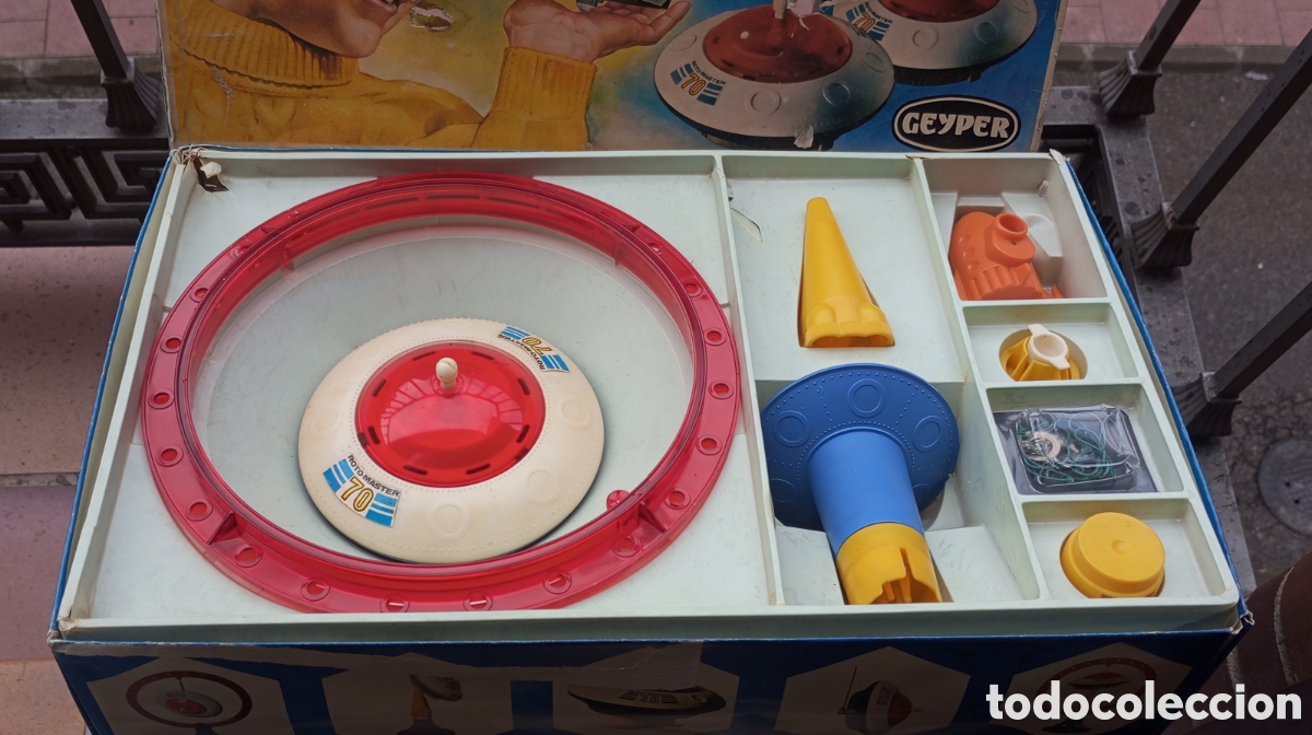Juegos antiguos: GEYPER PLATILLO VOLADOR - ROTO-MASTER 70 . - Foto 4