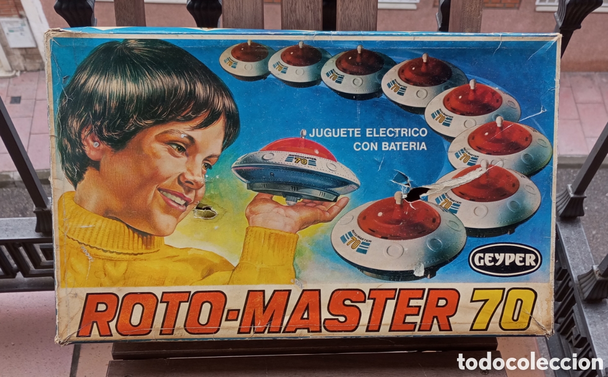 Juegos antiguos: GEYPER PLATILLO VOLADOR - ROTO-MASTER 70 . - Foto 1