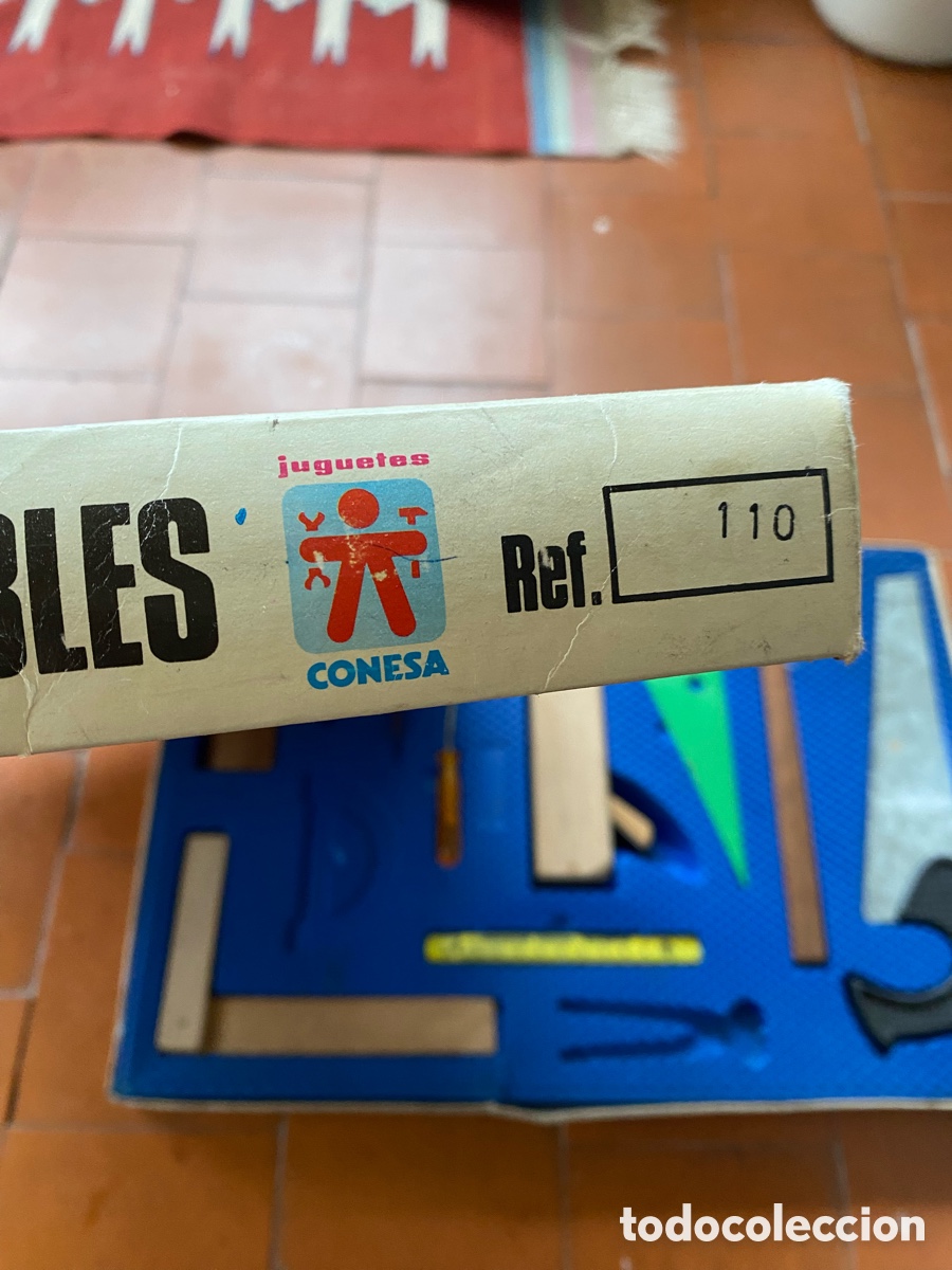 Juegos antiguos: Juego herramientas carpinter&iacute;a Conesa - Foto 4
