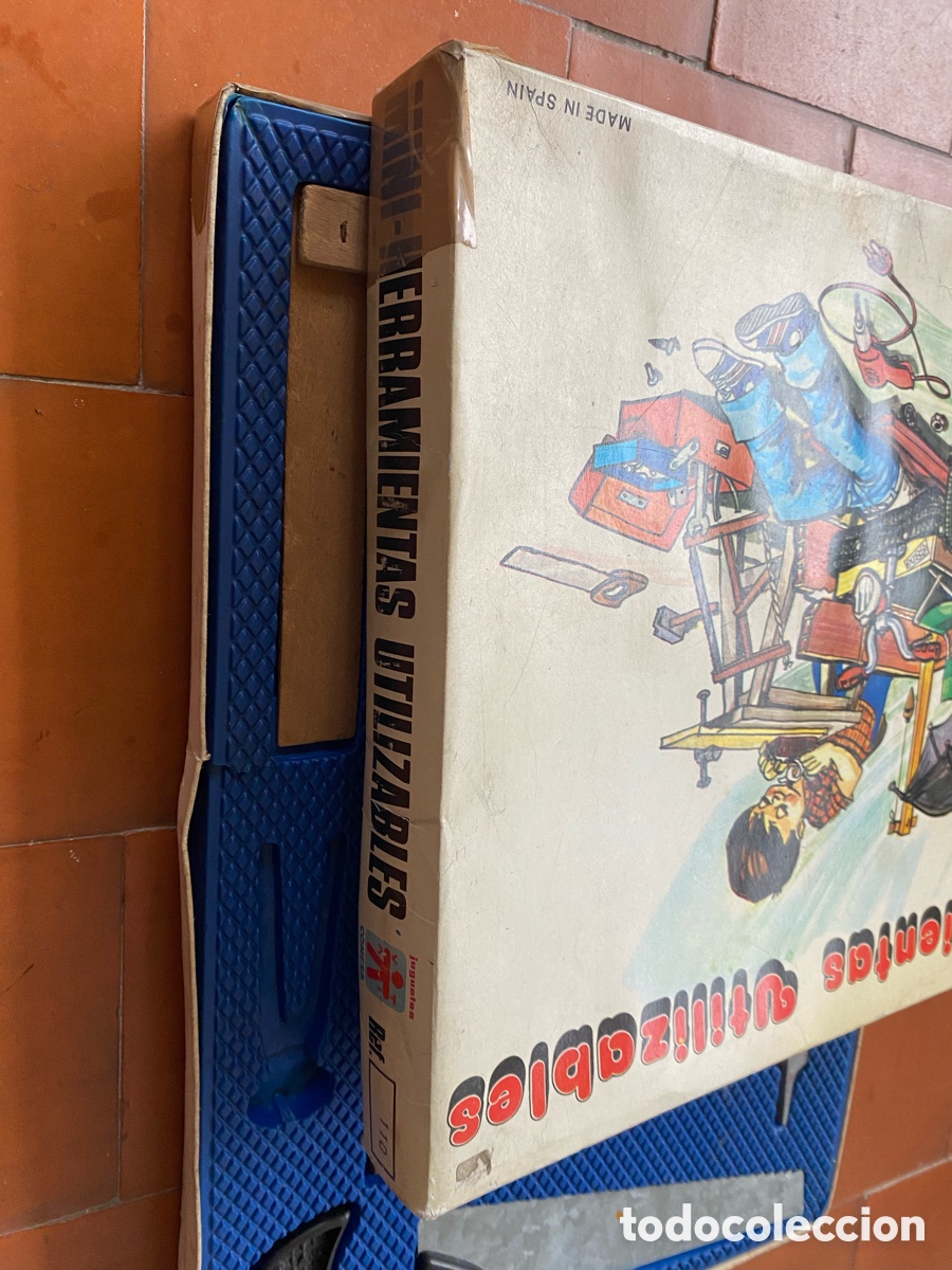 Juegos antiguos: Juego herramientas carpinter&iacute;a Conesa - Foto 6