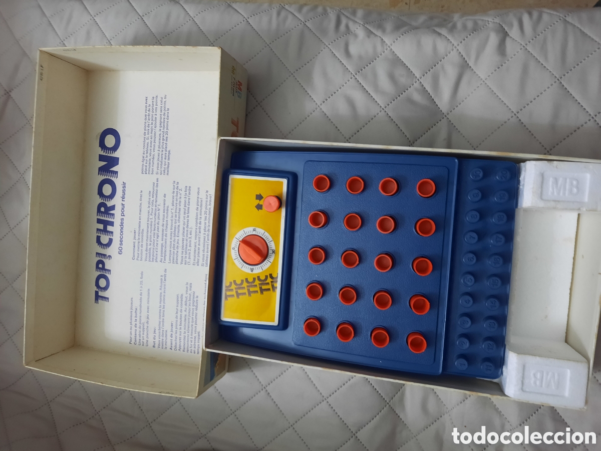 Juegos antiguos: TOP! CHRONO -Juego MB- A&ntilde;o 1979. - Foto 2