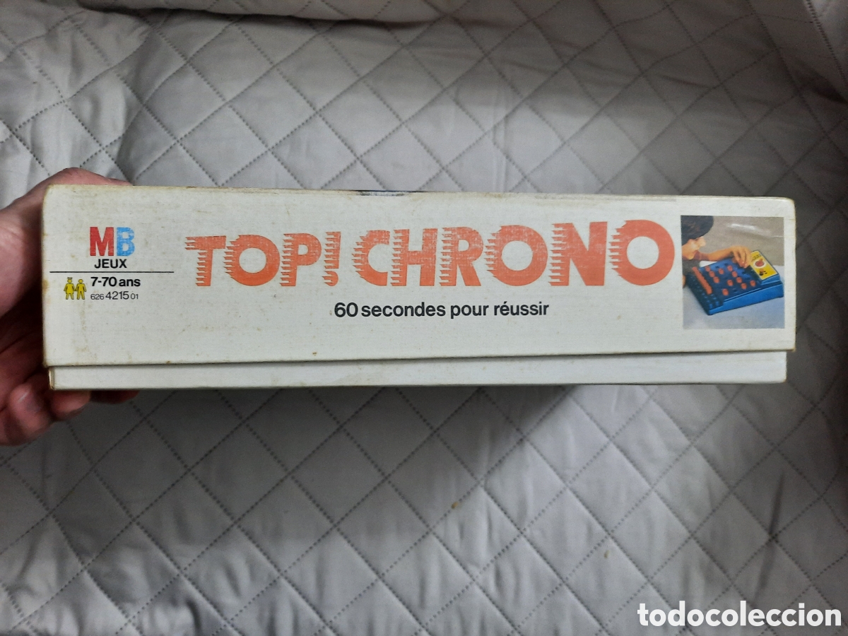 Juegos antiguos: TOP! CHRONO -Juego MB- A&ntilde;o 1979. - Foto 5