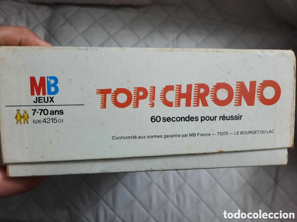 Juegos antiguos: TOP! CHRONO -Juego MB- A&ntilde;o 1979. - Foto 6