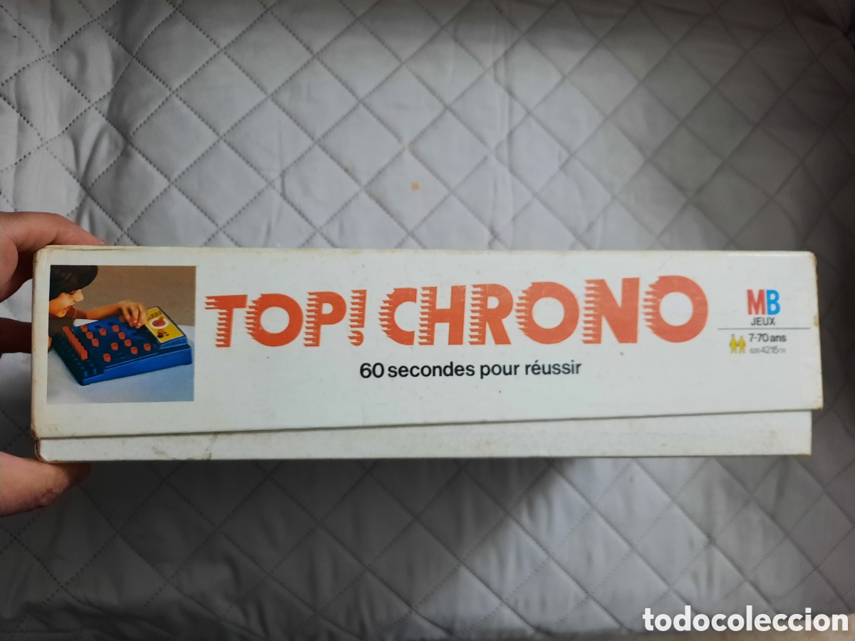 Juegos antiguos: TOP! CHRONO -Juego MB- A&ntilde;o 1979. - Foto 8