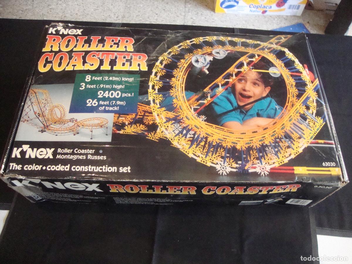 Jogos antigos: K NEX ROLLER COASTER REF 63030 MONTA&Ntilde;A RUSA