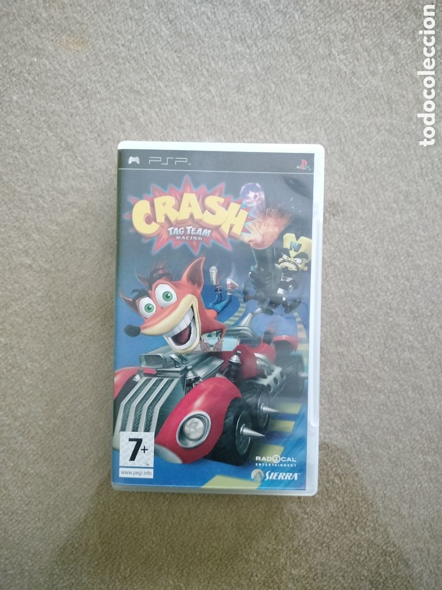 Antike Spiele: Crash tag team juego psp
