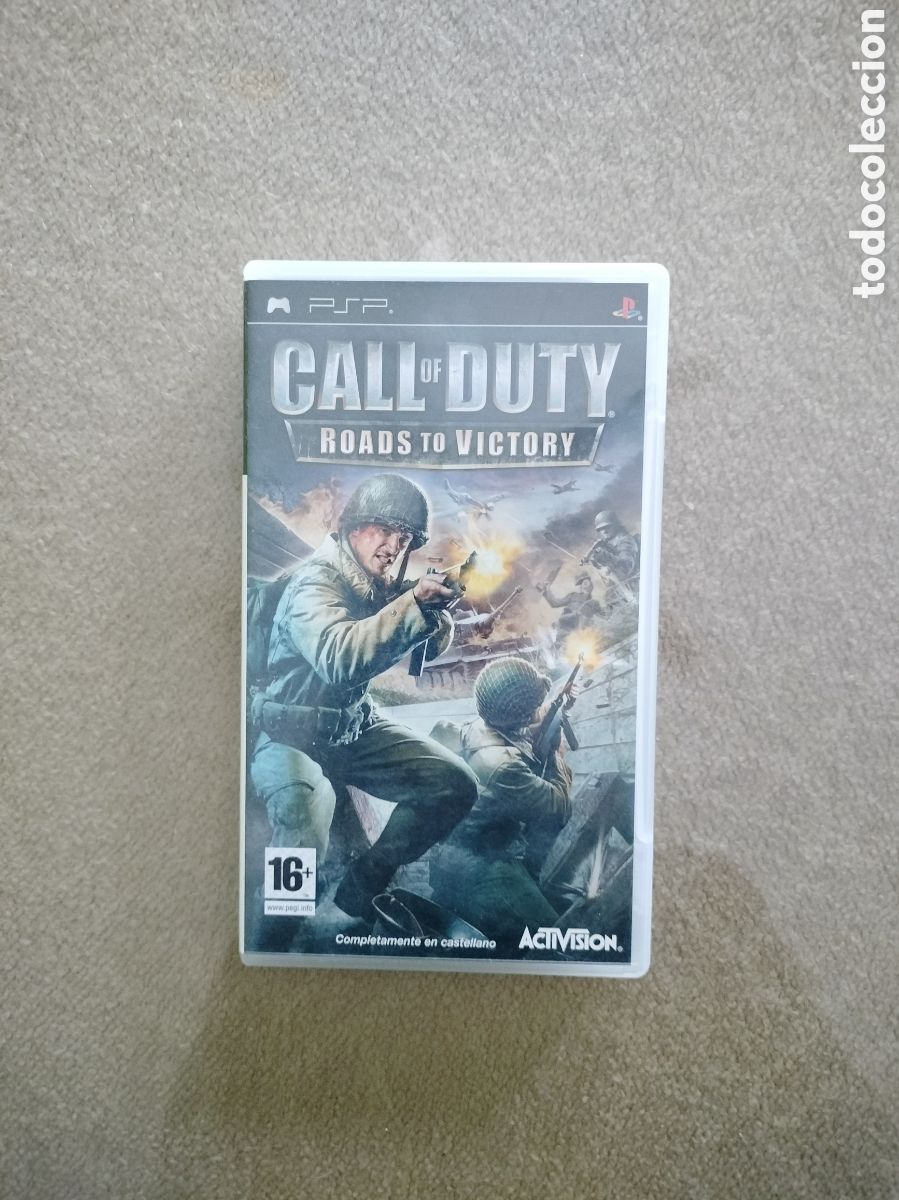 Juegos antiguos: call of duty psp roads to victory