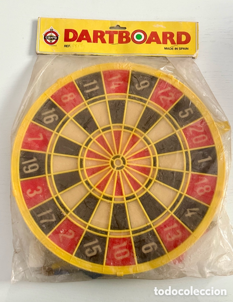 Juegos antiguos: Diana reversible de dardos a&ntilde;os 80 - Foto 1