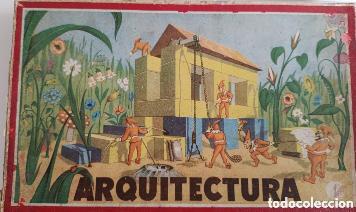 Juegos antiguos: Antiguo juego de Arquitectura - Foto 1
