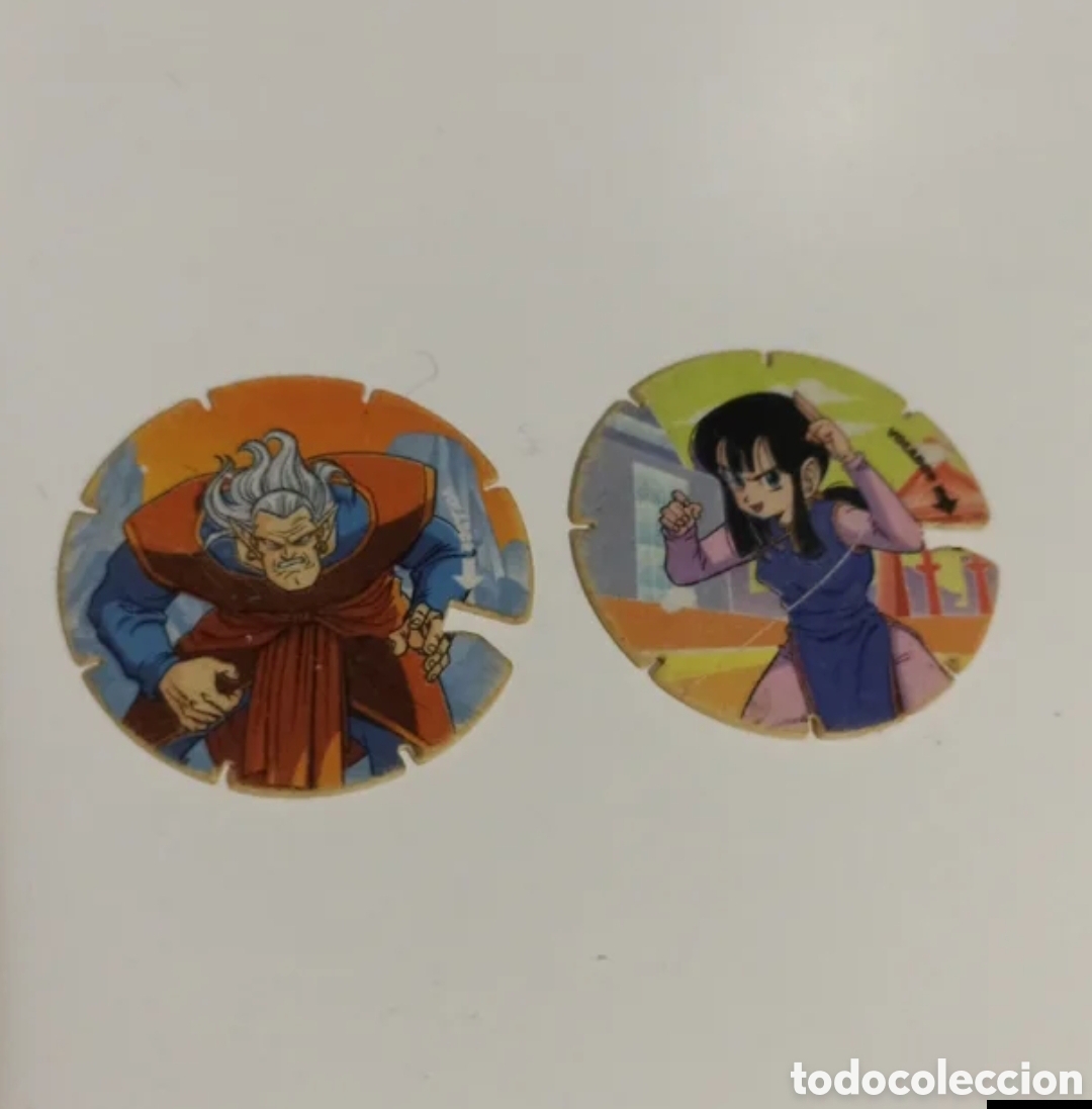 Juegos antiguos: Tazos drag&oacute;n ball matutano - Foto 2