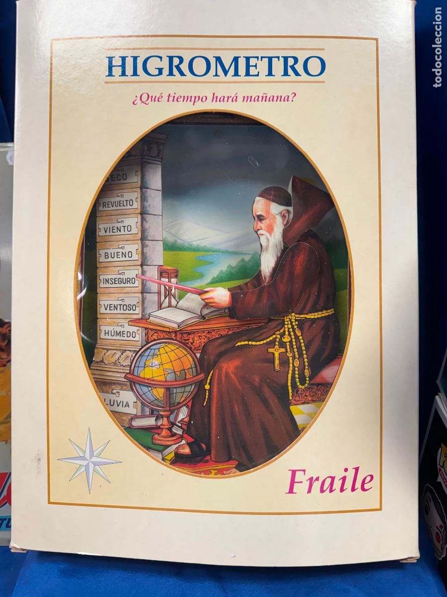 Juegos antiguos: HIGROMETRO EL FRAILE EDAF - Foto 2