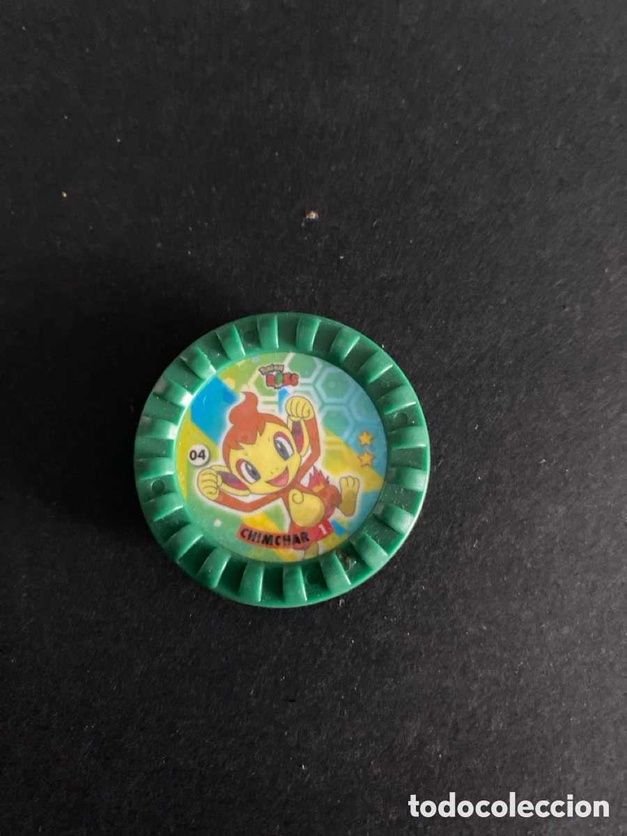 Juegos antiguos: Tazo pokemon Chimchar N*4 - Foto 1