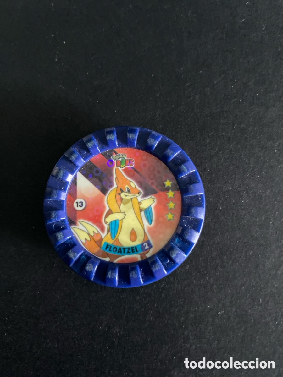 Juegos antiguos: Tazo pokemon Floatzel N*13 - Foto 1
