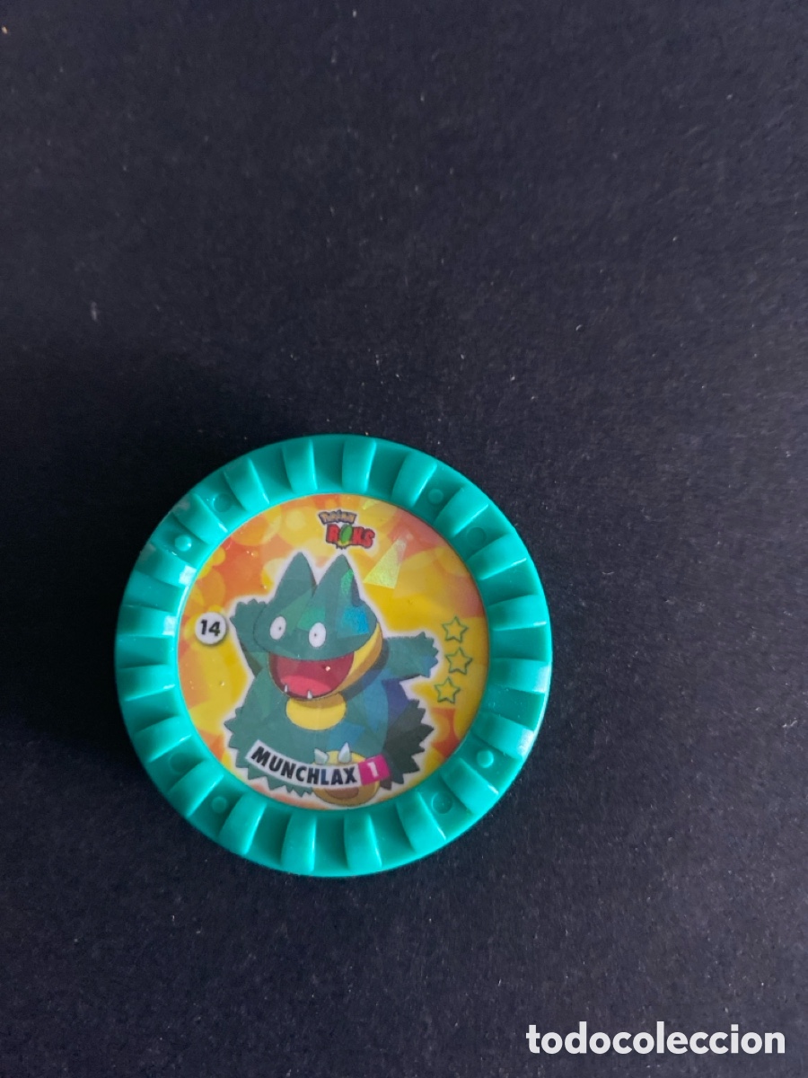 Juegos antiguos: Tazo pokemon Munchlax N*14 - Foto 1