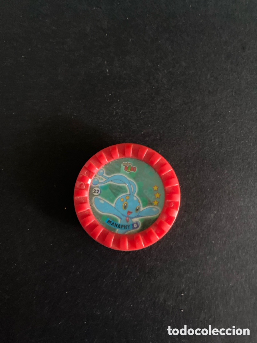 Juegos antiguos: Tazo pokemon Manaphy N*22 - Foto 1