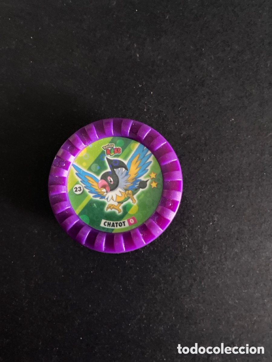 Juegos antiguos: Tazo pokemon Chatot N*23 - Foto 1