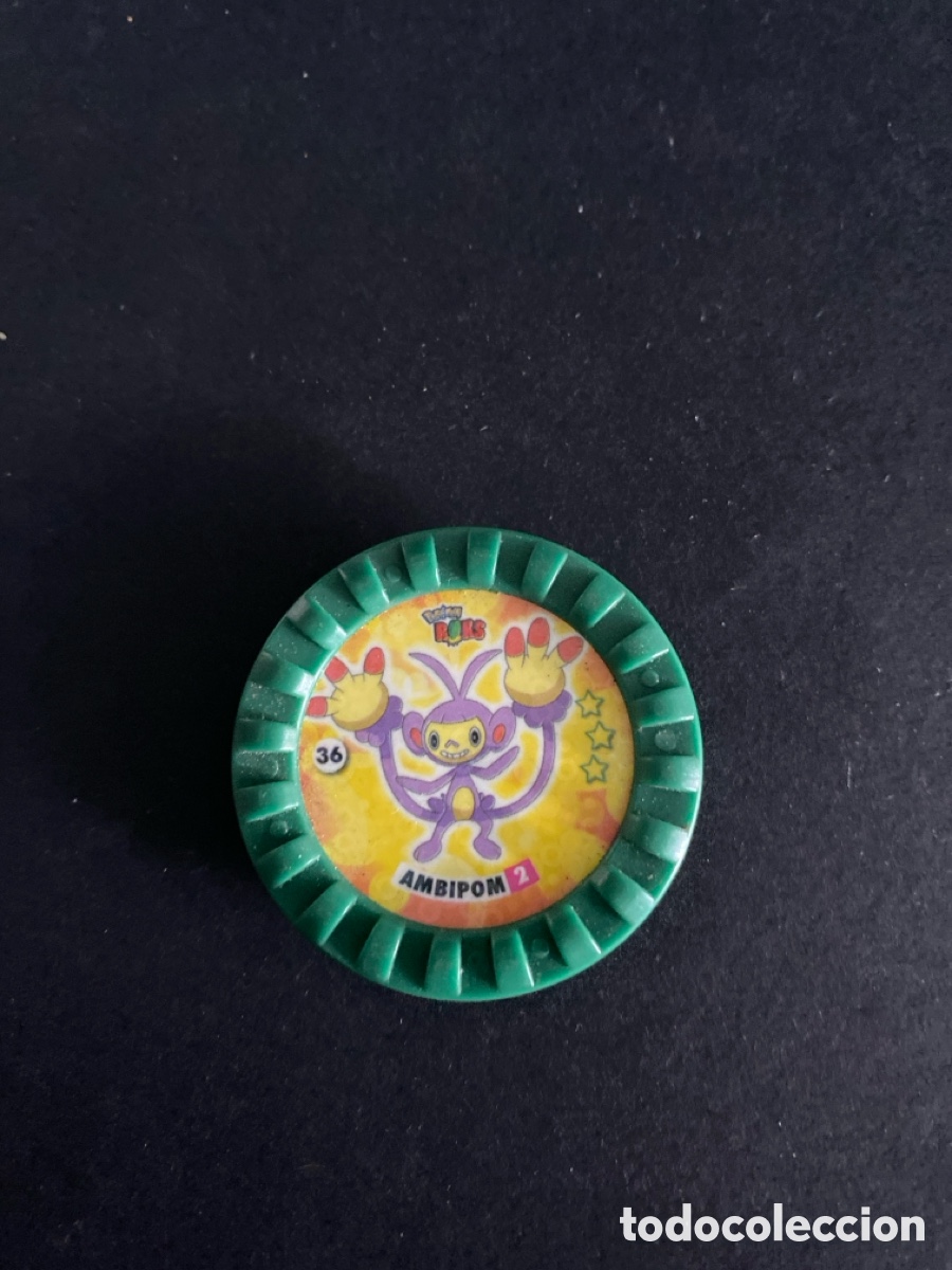 Juegos antiguos: Tazo pokemon Ambipom N*36 - Foto 1