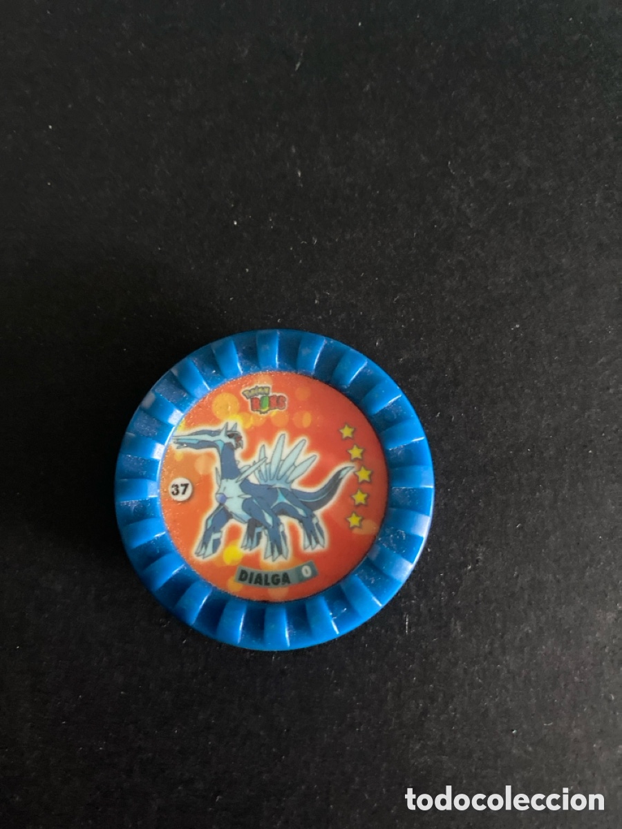 Juegos antiguos: Tazo pokemon Dialga N*37 - Foto 1