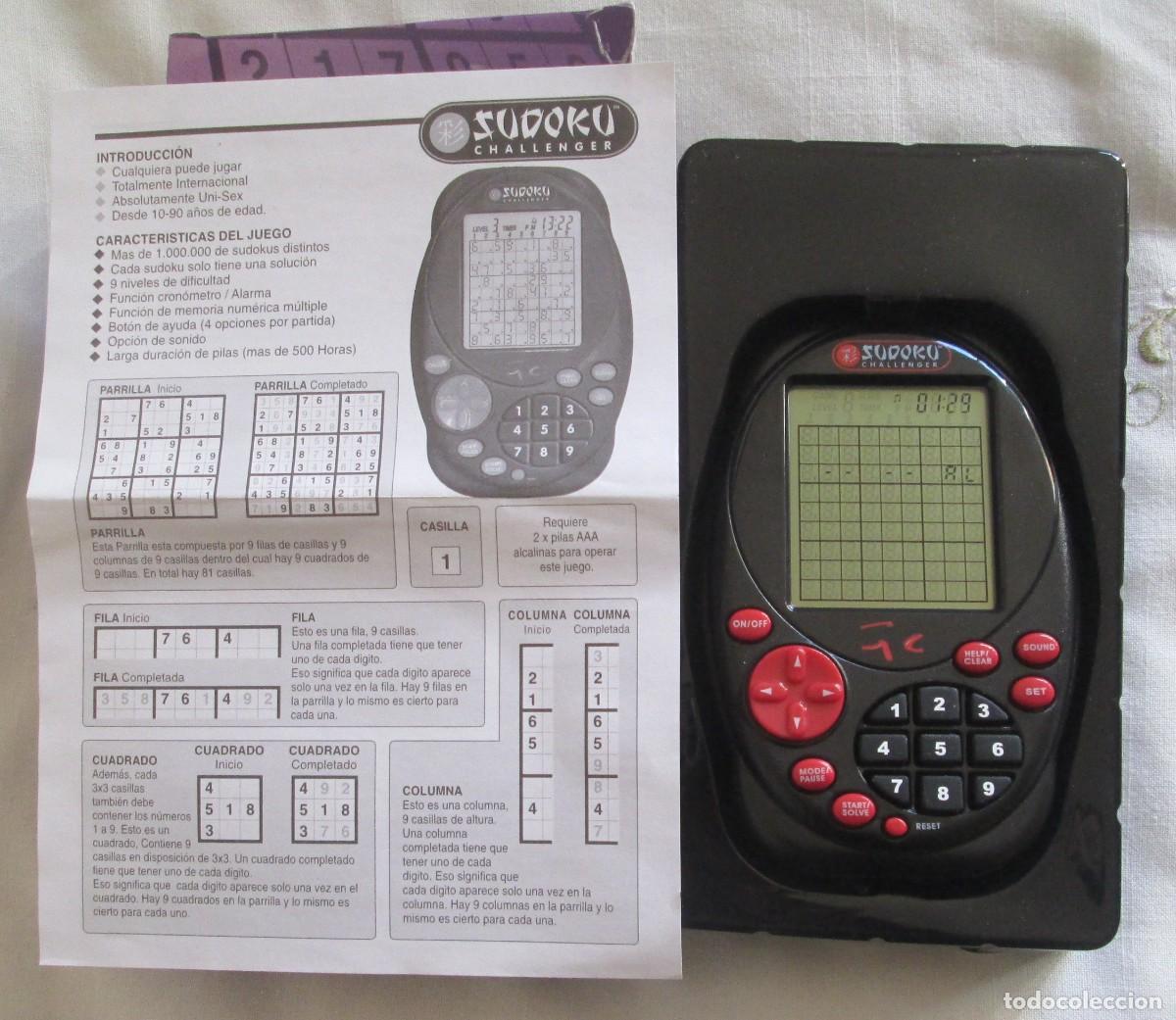 Juegos antiguos: Juego de SUDOKU electr&oacute;nico, - Foto 3
