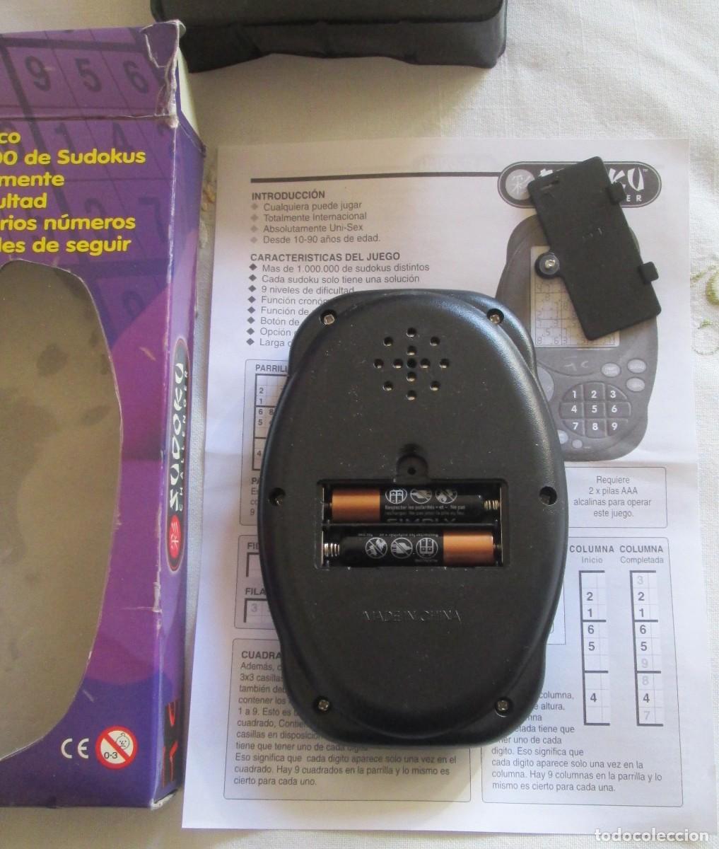 Juegos antiguos: Juego de SUDOKU electr&oacute;nico, - Foto 4