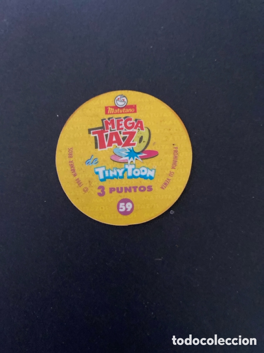 Juegos antiguos: Mega tazo Tiny Toon N*59 Matutano - Foto 2
