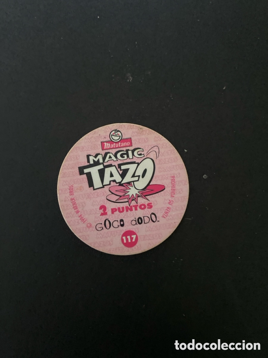Juegos antiguos: Magic tazo N*117 Matutano - Foto 2