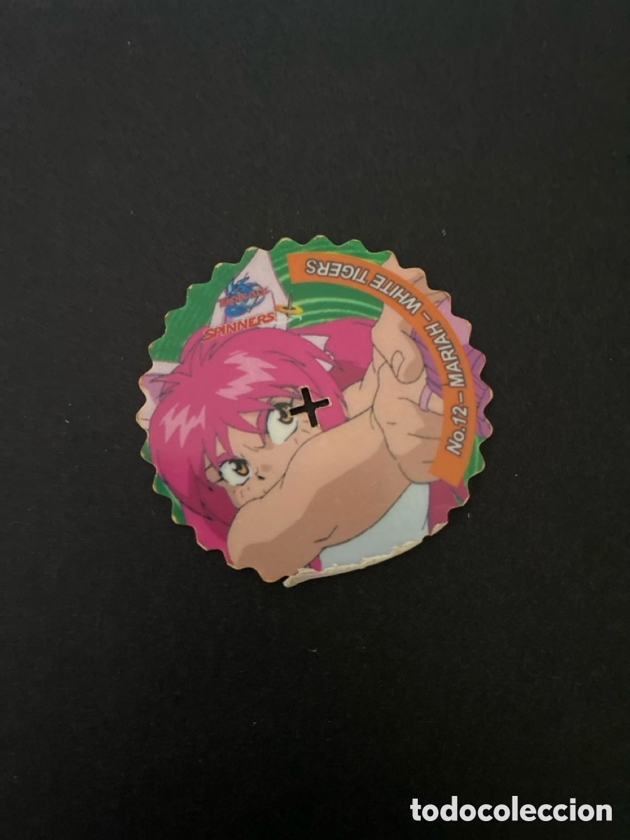 Juegos antiguos: Tazo Beyblade Mari&aacute;n N*12 - Foto 1