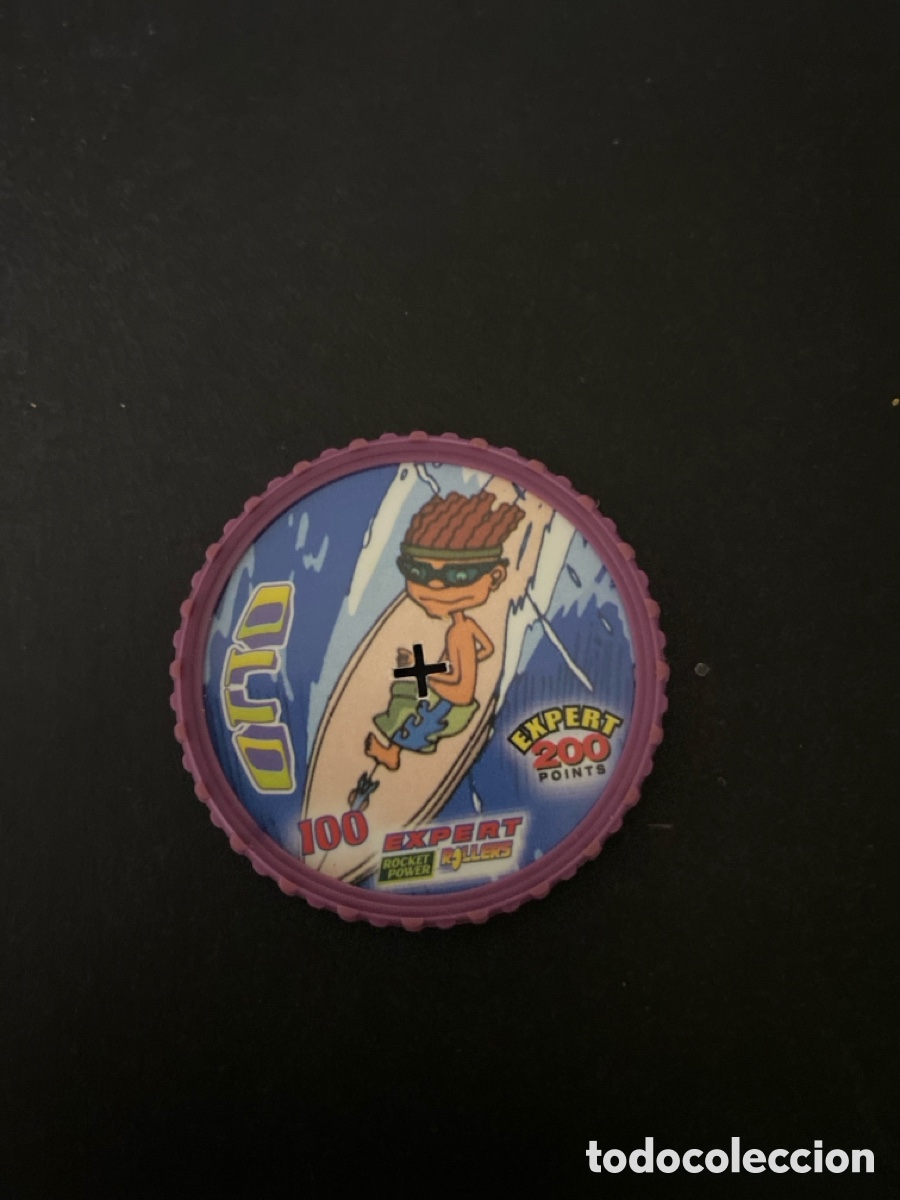 Juegos antiguos: Tazo Rocket Power Otto N*100 - Foto 1