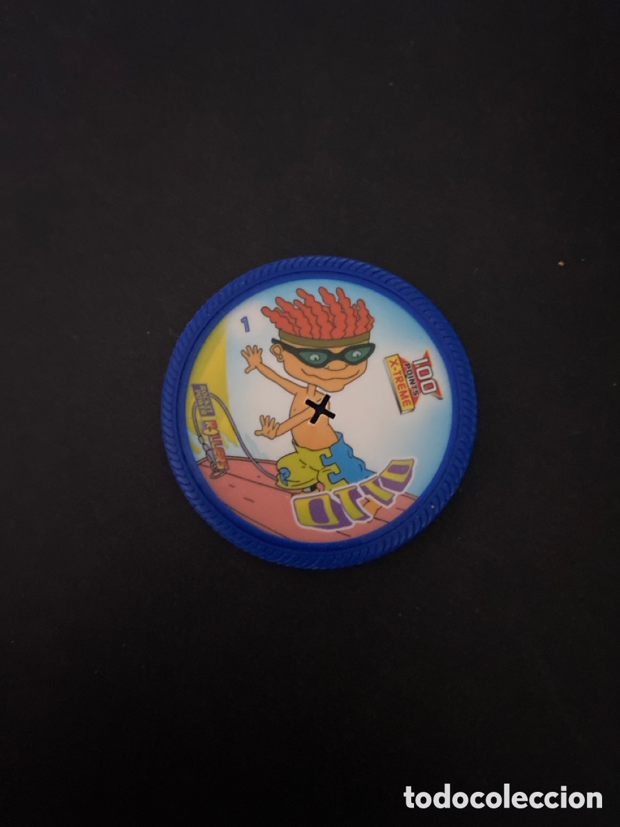 Juegos antiguos: Tazo Rocket Power Otto N*1 - Foto 1