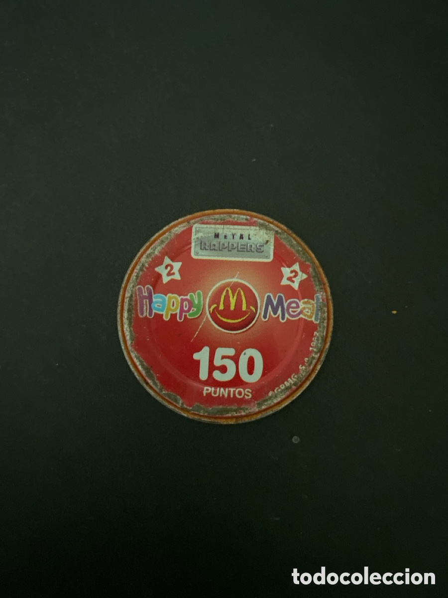 Juegos antiguos: Tazo o metal McDonald - Foto 2